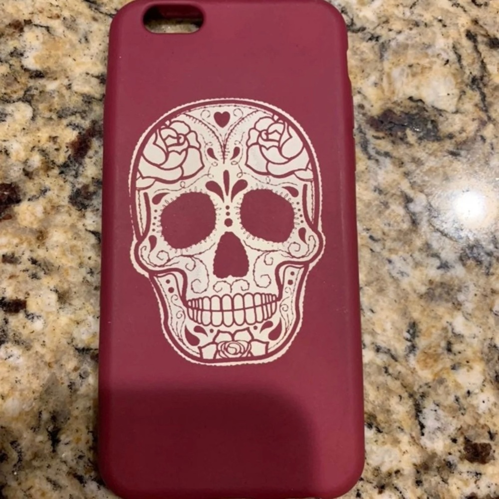 iPhone 6 Purple Skeleton Case